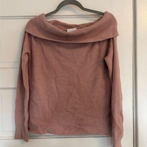 Leith cowl neck/over shoulder sweater. New with tags!